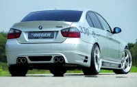 BMW E90 E91 Rieger Hækskørte Sedan / Touring 335i Sort 05-