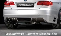 BMW E92 E93 Rieger Hækskørte Single Sort 06-10