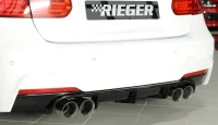 BMW 3-Serie F30 F31 Rieger Diffuser 12- 4x90mm - M-Serie - CBL