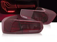 BMW 3-Serie F30 Baglygter LED Laser Look 11-18 - Rød