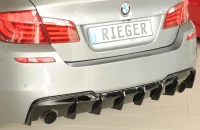 BMW 5-Serie F10 F11 Rieger Diffuser 10- 550 Afgang - Blank