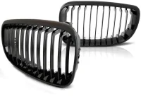 BMW E81 E87 E82 E88 Frontgrill Nyrer Blank Sort 07-13