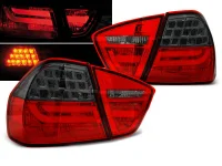 BMW E90 Baglygter LED Eagle Light Tube 05-08 - Rød / Mørk