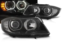 BMW E90 E91 Forlygter Angeleyes DEPO LED 05-11 LED Blinklys