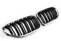 BMW F06 F12 F13 Frontgrill Nyrer Sport Design 11-18 - Krom/Sort