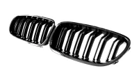 BMW F10 F11 Frontgrill Nyrer M5 Design Blanksort 10-16 - V2