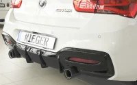 BMW 1-Serie F20 F21 Rieger Hækskørte 15- M135i / M140i - Blanksort