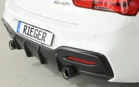 BMW 1-Serie F20 F21 Rieger Hækskørte 15- M135i / M140i - Sort