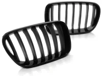 BMW X3 F25 Frontgrill Nyrer 10-14 - Blanksort / Sort