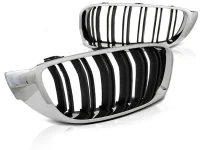 BMW F32 F33 F36 Frontgrill Nyrer Sort / Krom M4 Design 13-