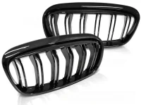 BMW X1 E84 Frontgrill Nyrer Blanksort 12-14 - LCI