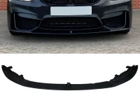 BMW F80 F82 F83 Frontspoiler Add-On 3-Delt Blanksort 14-19