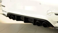 BMW F80 F82 F83 Rieger Hækskørte Blank Sort - M3