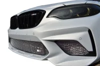 BMW F87 ZUN Frontgrill Sæt - Sølv - M2 Competition