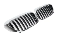 BMW G30 G31 Frontgrill Nyrer Krom/Sort 17-20