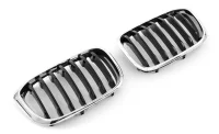 BMW G01 / G02 Frontgrill Nyrer 18-21 - Krom/Sort