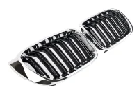 BMW X3 X4 F25 F26 Frontgrill Nyrer Sport Design 14-17 - Krom/Sort