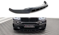 BMW X6 F16 Maxton Frontsplitter 14-19 - M-Pakke V2