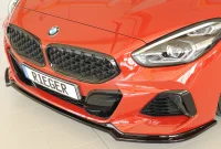 BMW Z4 G29 Rieger Frontsplitter Blanksort 19- M-Pakke