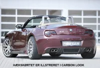 BMW Z4 Roadster Rieger Hækskørte Duplex Sort 03-05