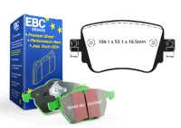 VAG EBC Green Stuff Bremseklodser - Bag - TRW - DP22201