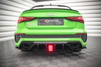 Audi RS3 8Y Maxton Hækskørte Indsats - Bremselys F1 Style