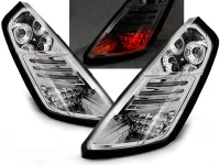 Fiat Grande Punto Baglygter LED Krom 05-09