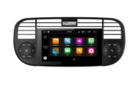 Fiat 500 Autoradio med Navi, DVD, USB, BT 6,2" Sort GEN5.5