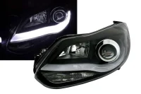 Ford Focus 3 Forlygter LED Light Tube Eagle Sort 11-14