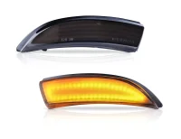 Ford Fiesta MK7 Spejl Blinklys LED Dynamisk - Sort