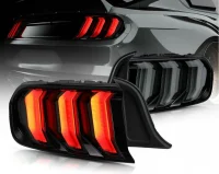 Ford Mustang MK6 Baglygter Fuld LED DYN 15- Mørk