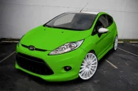 Ford Fiesta MK7 Maxton Styling Frontspoiler - Mat