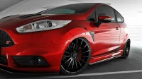 Ford Fiesta Mk7 Maxton Sidesplittere Facelift 08-17 ST / ST-Line