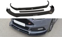 Ford Focus MK3 Maxton Frontsplitter 15-18 ST - Hybrid - V2