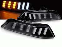 Ford Mustang MK6 LED Frontblink / Positionslys 15-17 - Sort