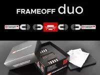 FRAMEOFF Magnet Nummerplade Sæt - DUO