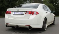 Honda Accord CU2 FOX Sportsudstødning Duplex 114mm