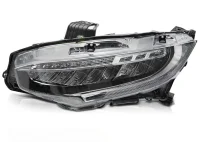 Honda Civic FC FK Forlygte TYC Sort 16-21 - Venstre - Fuld LED