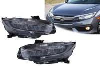 Honda Civic FC / FK Forlygter Fuld LED 16-