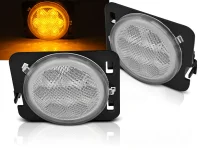 Jeep Wrangler JK Sideblink LED 07-18 Hvid