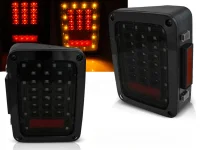 Jeep Wrangler Baglygter VS LED 07-18 Sort / Mørk