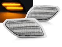 Jeep Wrangler JL Sideblink VS LED Krom LT 18- Dynamisk