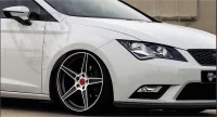 Seat Leon 5F SRS Forskærme +25mm Bredere OE Look