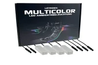 Letronix Ambiente Fodbelysning RBG Multicolor - Extension Kit 4