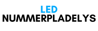 LED Nummerpladelys