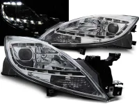 Mazda 6 GH Forlygter LED Krom