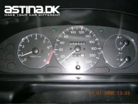 Mazda 323C BA aluringe til instrumentering