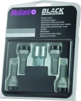 McGard Låsebolt Sæt M12x1,50 - 25mm - Kegle - Sort