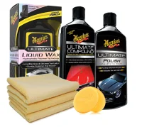 Meguiars Polerkit inkl. Forsegling m. Klude / Applicator Pads