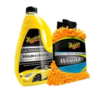 Meguiars Ultimate Wash & Wax inkl. Vaskehandske